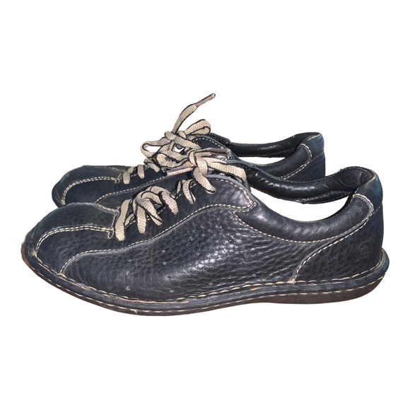 Born Womens Palmera Brown Leather Handcrafted Lace Up Oxford Shoes size 6 - Picture 3 of 12